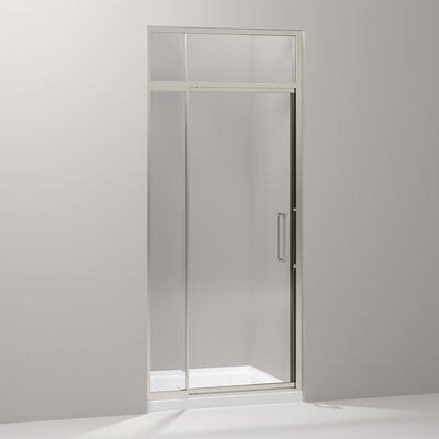 Lattis 39 X 895 Pivot Shower Door With Sliding Steam Transom