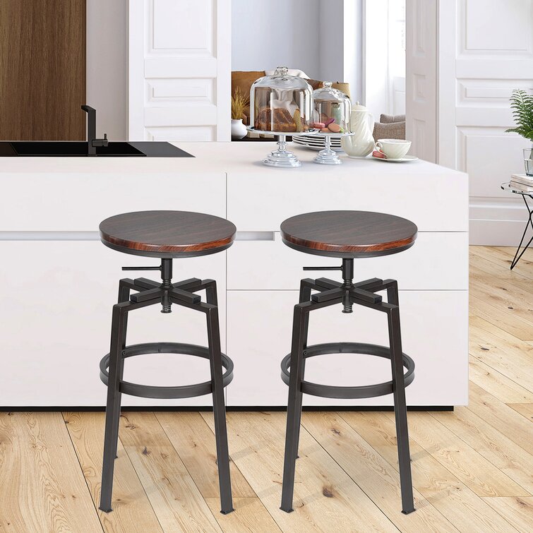 wayfair adjustable bar stool