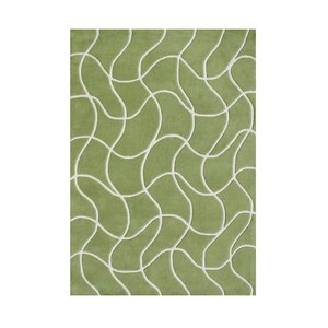 Salisbury Hand-Tufted Green Area Rug