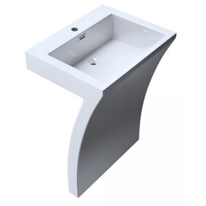 Belfry Bathroom 48 cm Standwaschbecken Colossum