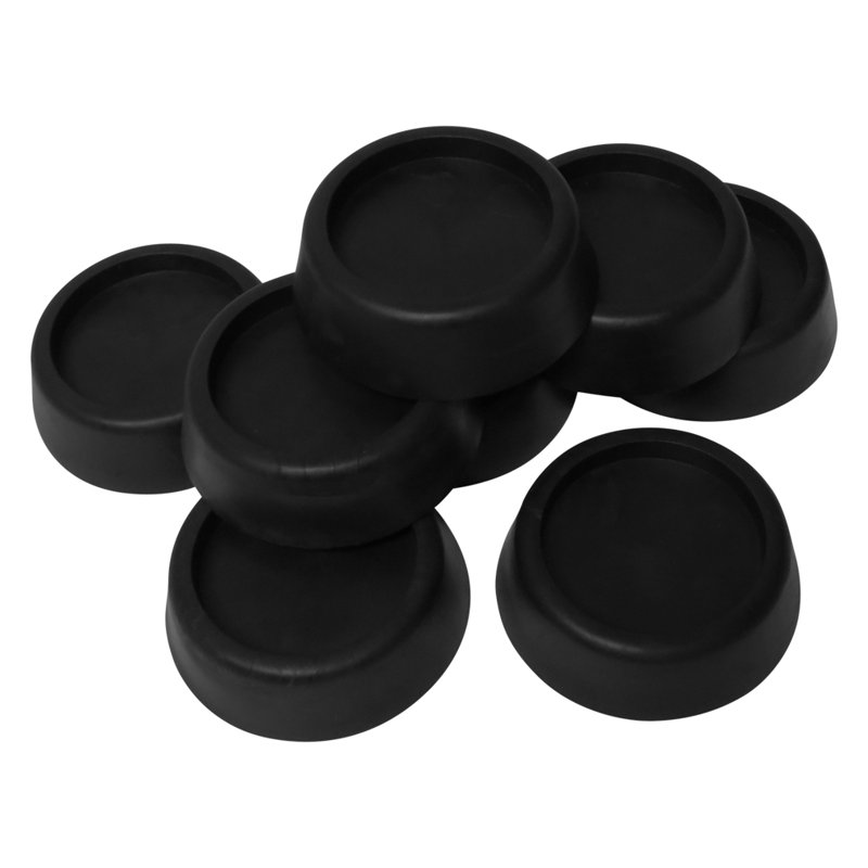Evelots Anti Vibration Shock Absorbing Pads Anti Walk Universal Size 8 Pack Reviews Wayfair