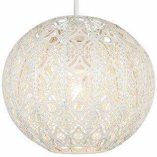 Sphere Light Wayfair Co Uk 23cm Metal Sphere Pendant Shade