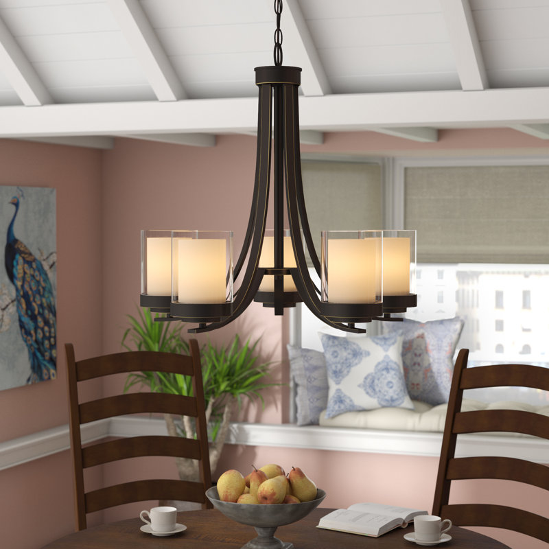 World Menagerie Cheyne 5-Light Shaded Classic ...