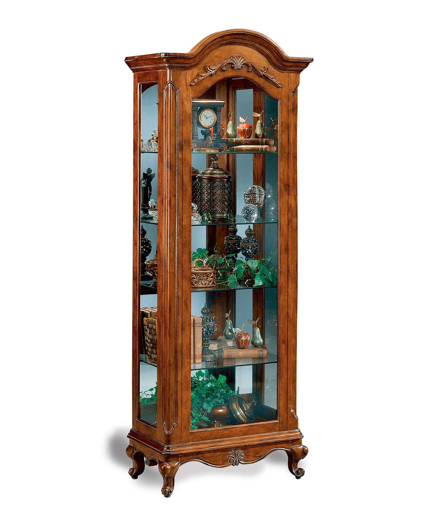 Philip Reinisch Co Charlemagne Lighted Curio Cabinet Reviews
