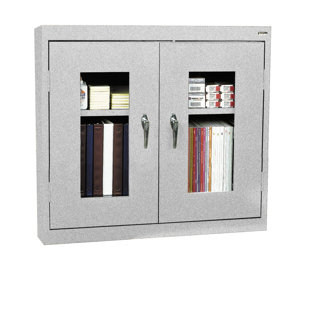 Clear View 2 Door Storage Cabinet by Sandusky Cabinets