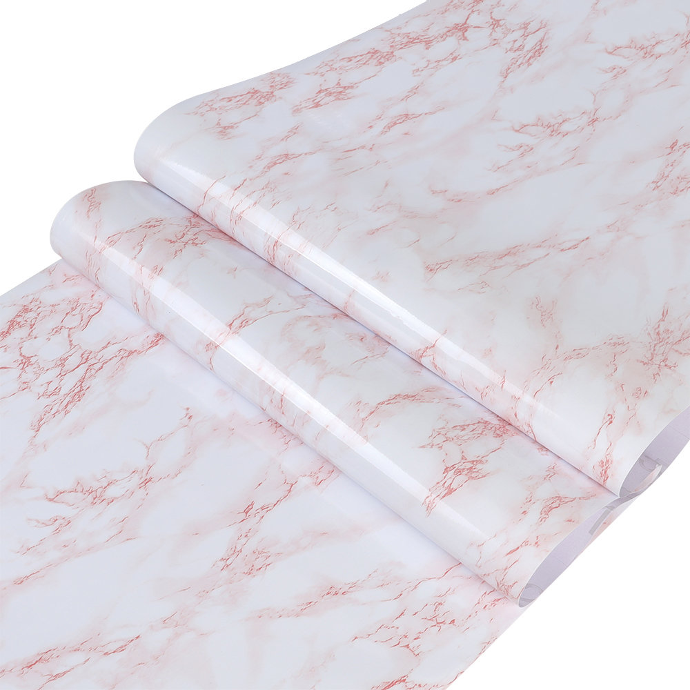 Orren Ellis Peel & Stick Marble Wallpaper Wayfair