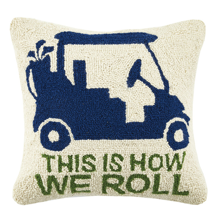 roll throw pillows