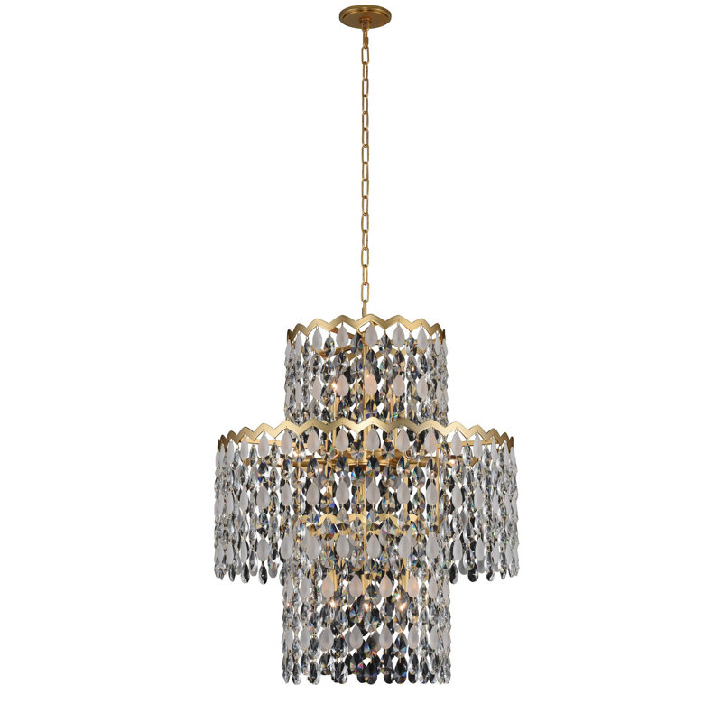Rosdorf Park Caudill Casual Luxury 12 Light Unique Statement