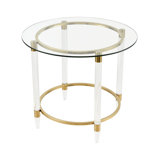 Commercial Use Round Mirrored End Tables You Ll Love In 2021 Wayfair