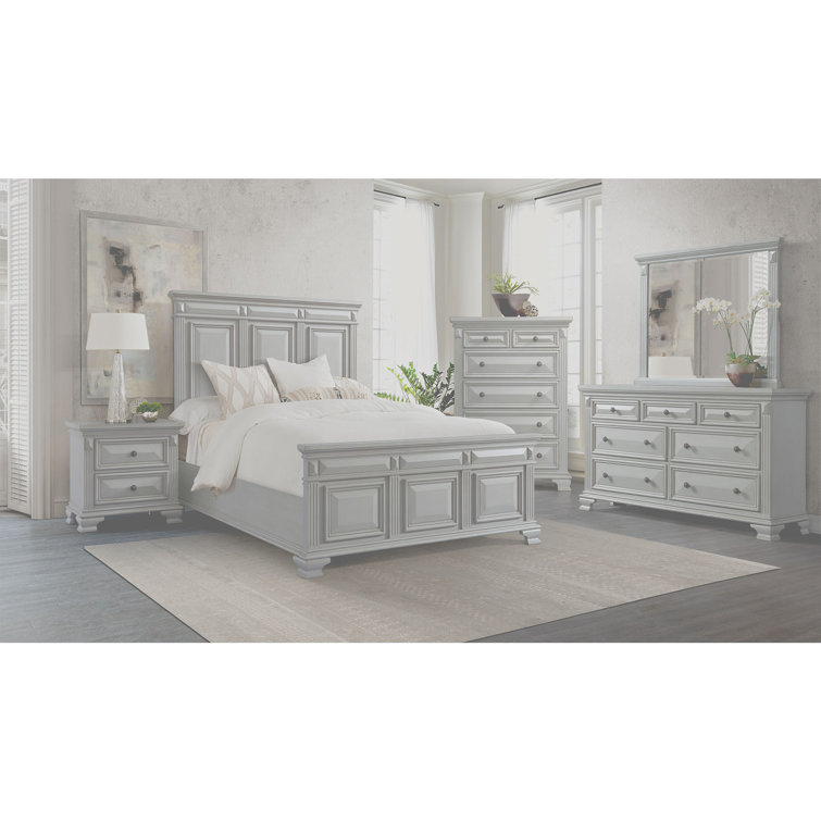 Three Posts™ Grantham Platform 4 Piece Configurable Bedroom Set