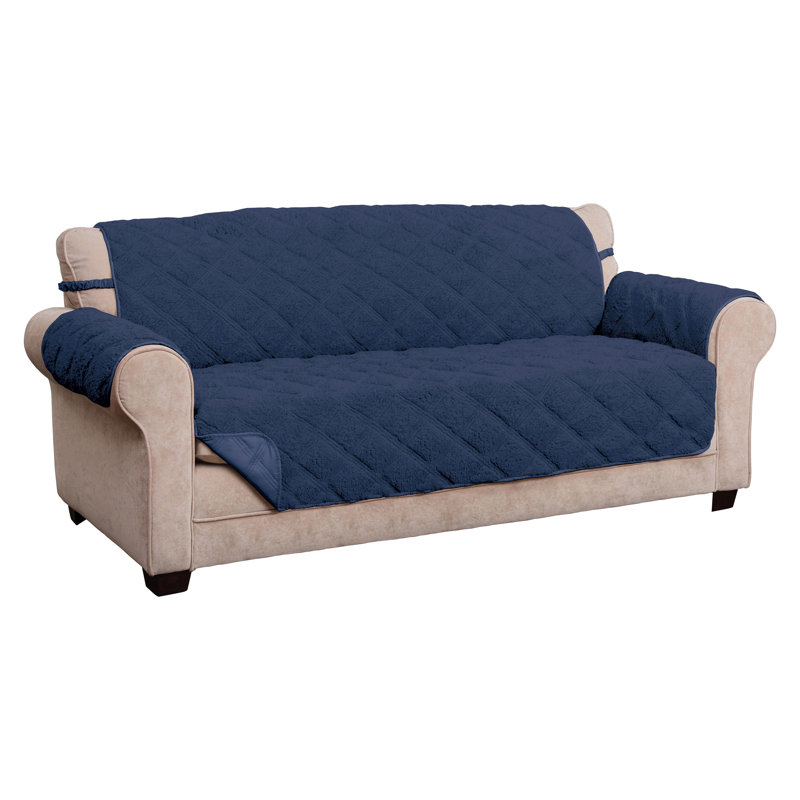Winston Porter Sherpa Waterproof Sofa Slipcover Reviews Wayfair