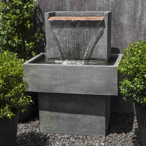 Concrete Falling Water Fountain