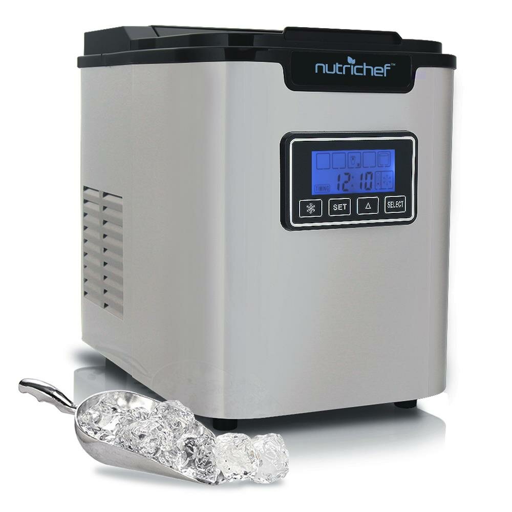 Pure Clean Countertop Ice Maker Portable Kitchen Ice Cube