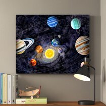 The Solar System 3 Universe 20425 Canvas Print Wall Art 