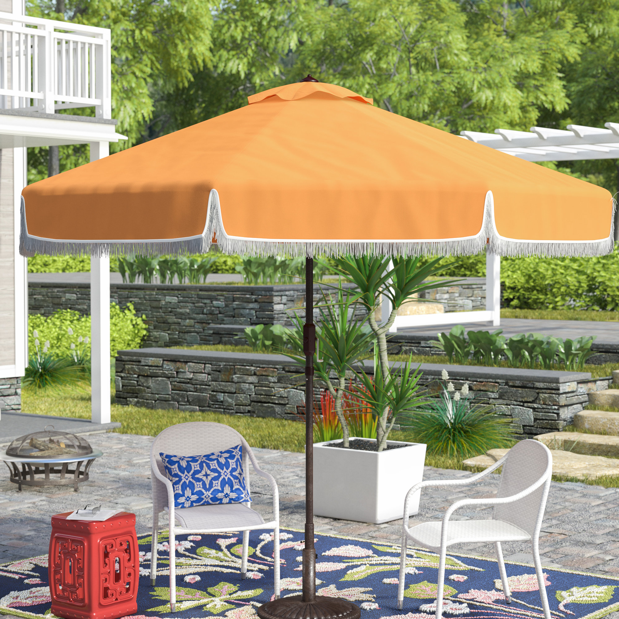 Bloomsbury Market Wacker 8 4 Market Umbrella Reviews Wayfair