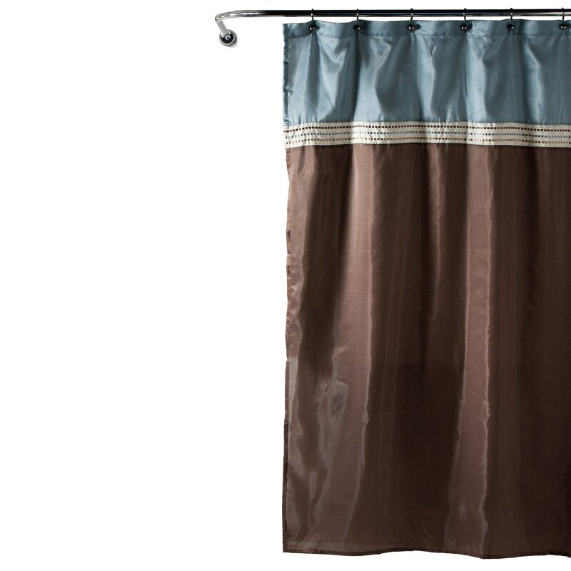 chocolate shower curtain