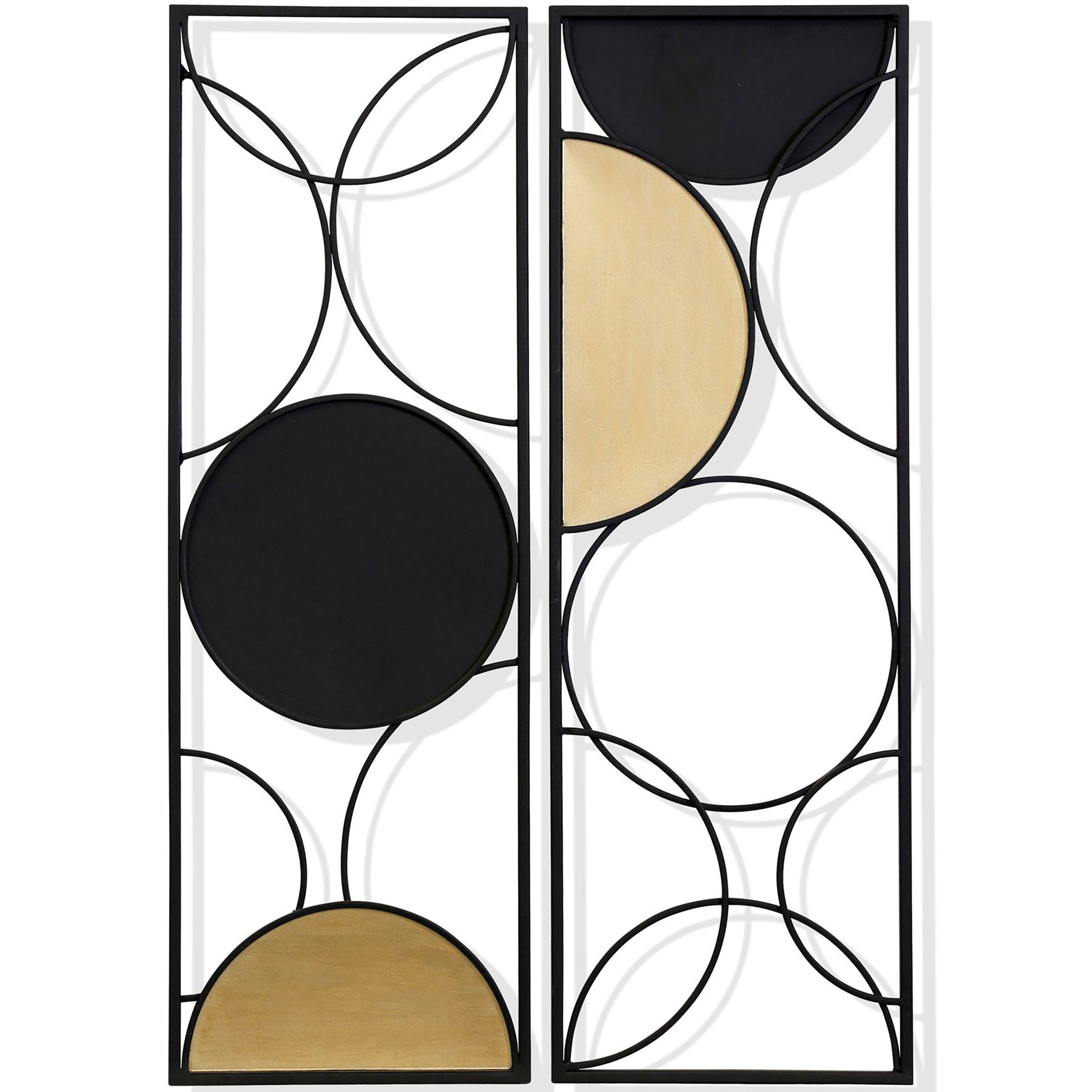 Everly Quinn 2 Piece Ringers Metal Wall Décor Set Wayfair