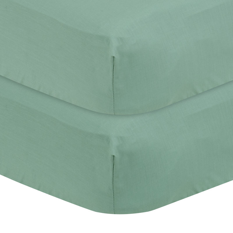 Solid Fitted Crib Sheets