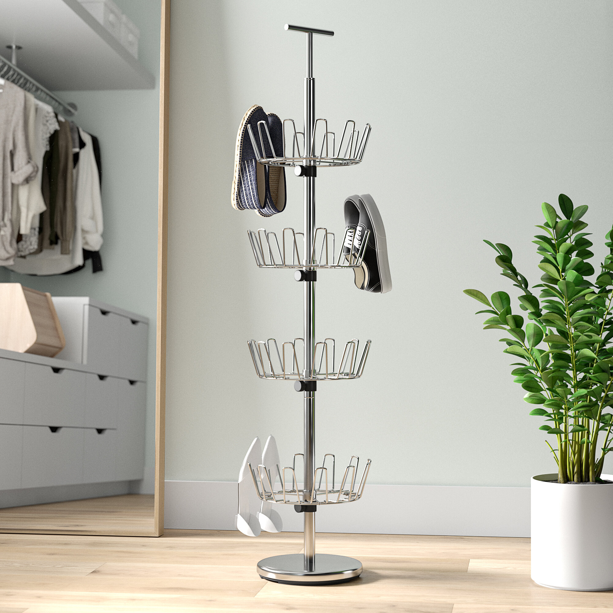 Silver Shoe Storage You Ll Love In 2020 Wayfair