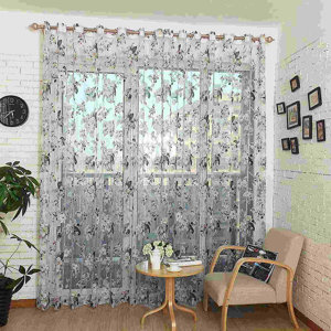 Sheer Single Curtain Panel
