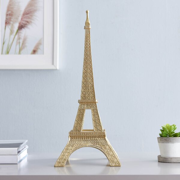 15" Metal Paris Eiffel Tower Statue Centerpiece Wedding Decoration Free Shipping 