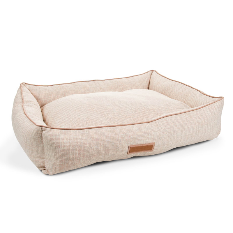 extra large pink dog bed