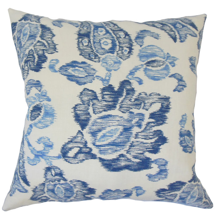 Bungalow Rose La Mesa Ikat Down Filled 100 Cotton Lumbar Pillow