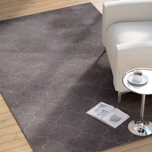 Celestine Hand-Tufted Charcoal Area Rug