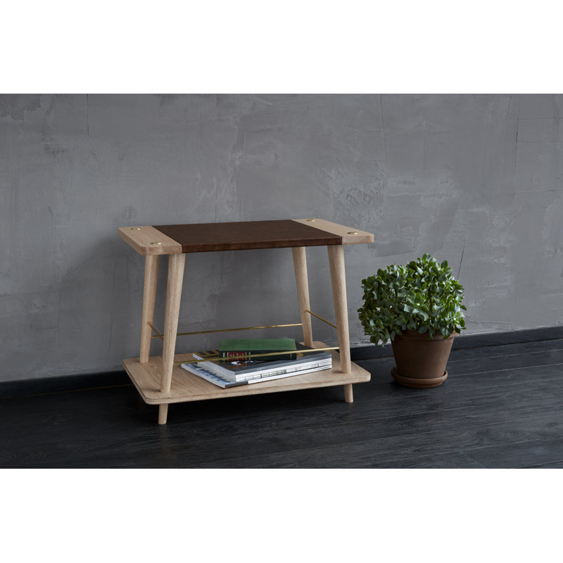 Union Rustic Duncan Convenience Stackable Wood Storage Bench Wayfair