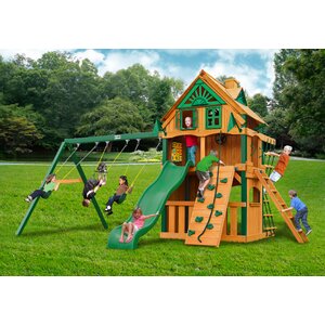Chateau Clubhouse Treehouse Swing Set