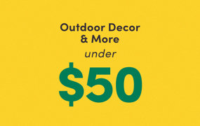 SALE! Outdoor Décor under $50