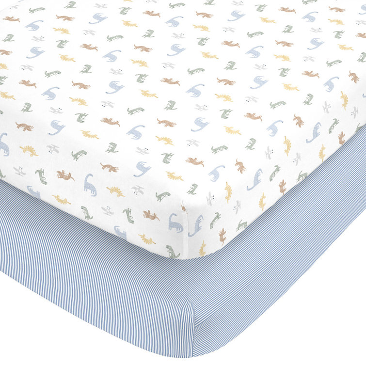 cotton fitted crib sheets
