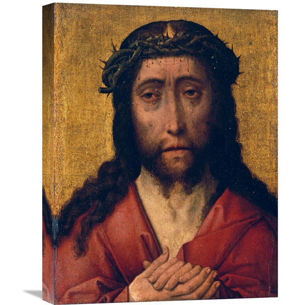 Global Gallery Christ The Man Of Sorrows By Aelbrecht Bouts