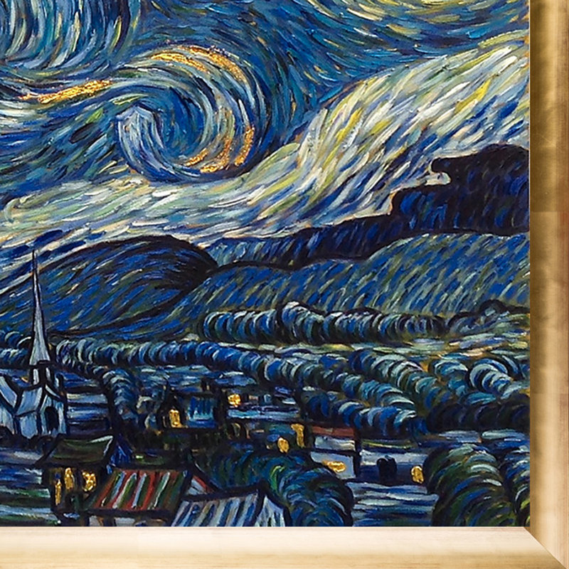 Astoria Grand Starry Night By Vincent Van Gogh Picture Frame