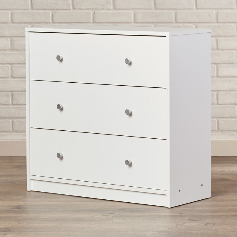 Zipcode Design Altus 3 Drawer Dresser Reviews Wayfair