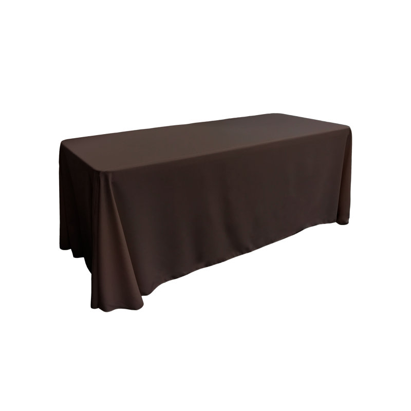 Fisher Tablecloth Color: Brown, Size: 144" x 60"