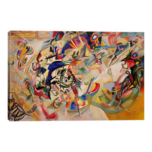 'Composition VII' by Wassily Kandinsky Graphic Art Print