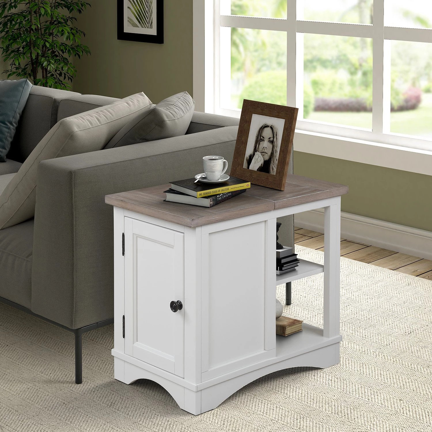 Rosalind Wheeler Hinson End Table With Storage Wayfair