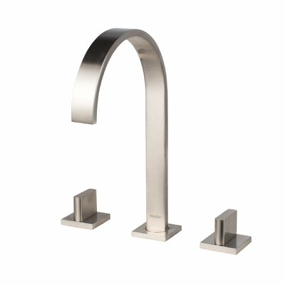 Maykke Soho Widespread Bathroom Faucet Finish Brushed Nickel