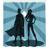 Kids Unisex Shower Curtain Wayfair