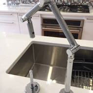 Karbon Two Hole Deck Mount Pot Filler Reviews Allmodern
