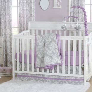purple and teal crib bedding sets