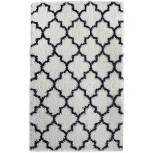 Wyatt White/Black Area Rug