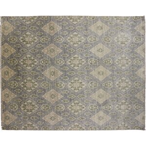 One-of-a-Kind Harkness Hand-Knotted Wool Gray Area Rug