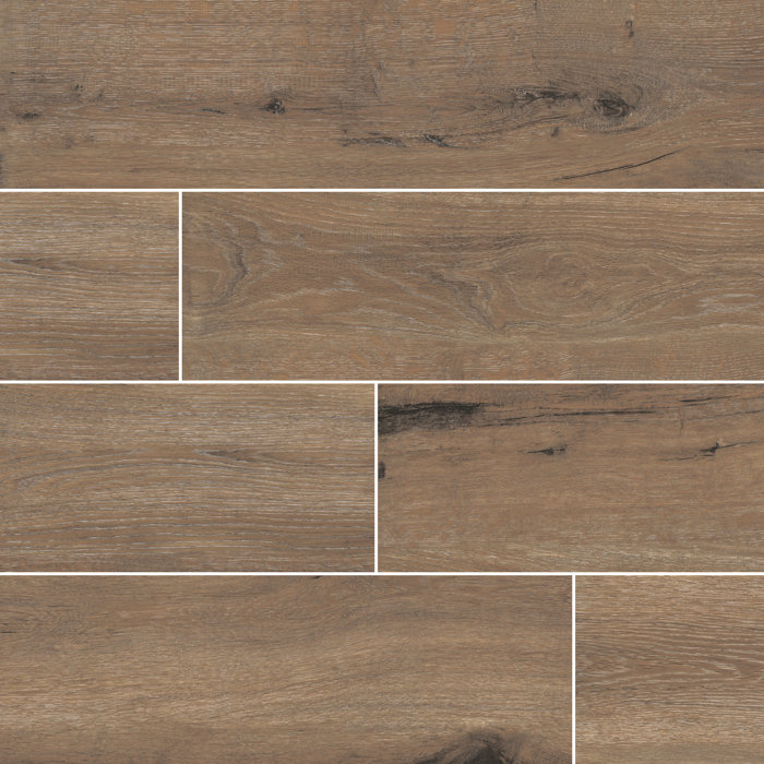 Antoni Cafe 6 X 36 Porcelain Wood Look Tile In Brown Antoni Cafe 6 X 36 Porcelain Wood Look Tile In Brown
