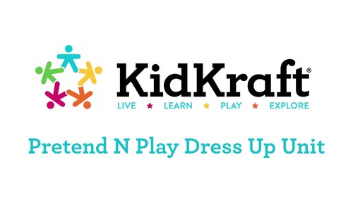 kidkraft pretend n play dress up unit