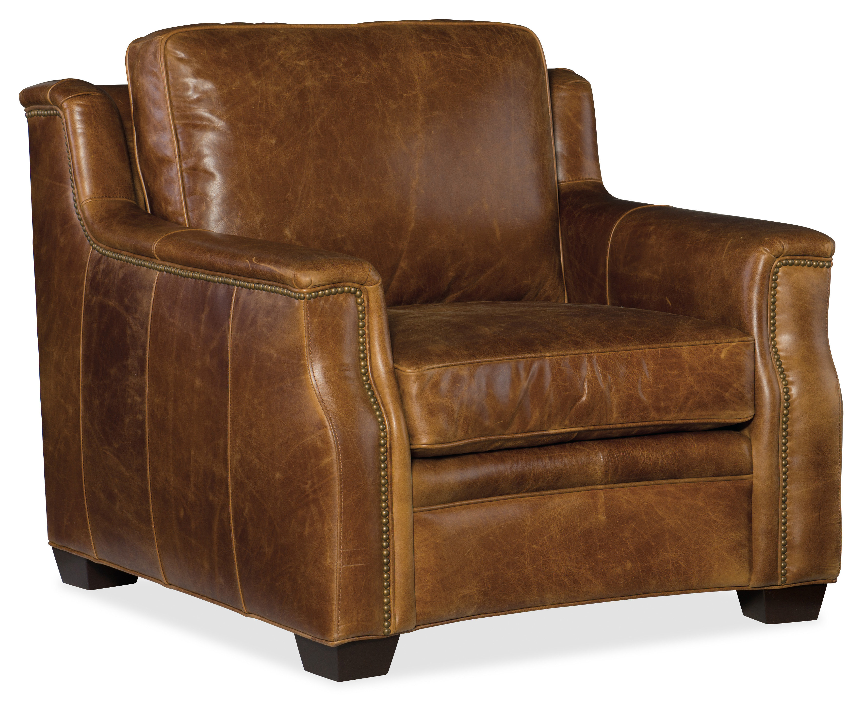 Hooker Furniture Yates 395 Wide Genuine Leather Club Chair Reviews Wayfair Hooker Furniture Yates 395 Wide Genuine Leather Club Chair Reviews Wayfair