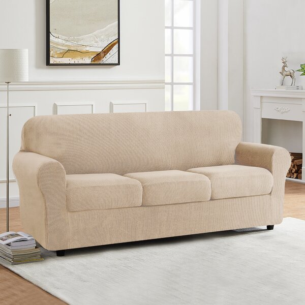 high quality stretchable elastic sofa cover 1 piece machine washable anti slip 