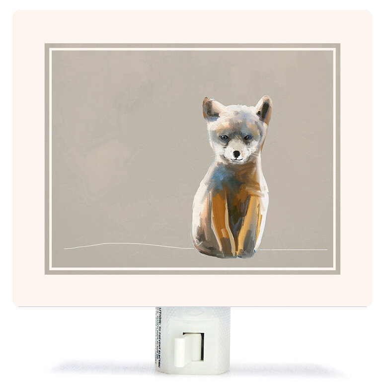 baby fox night light