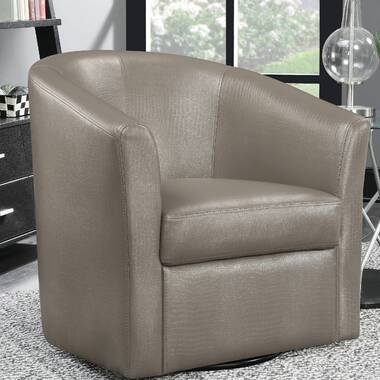 sebastien swivel barrel chair